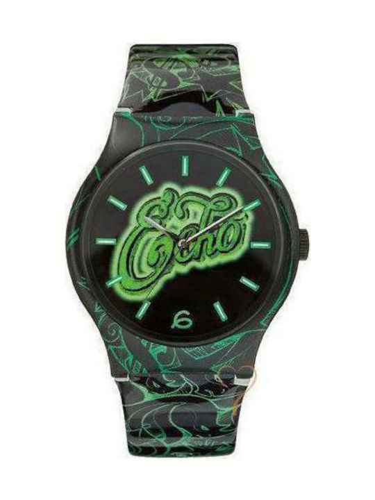 Marc Ecko E06507M1 Ceas Baterie cu Brățară din Cauciuc