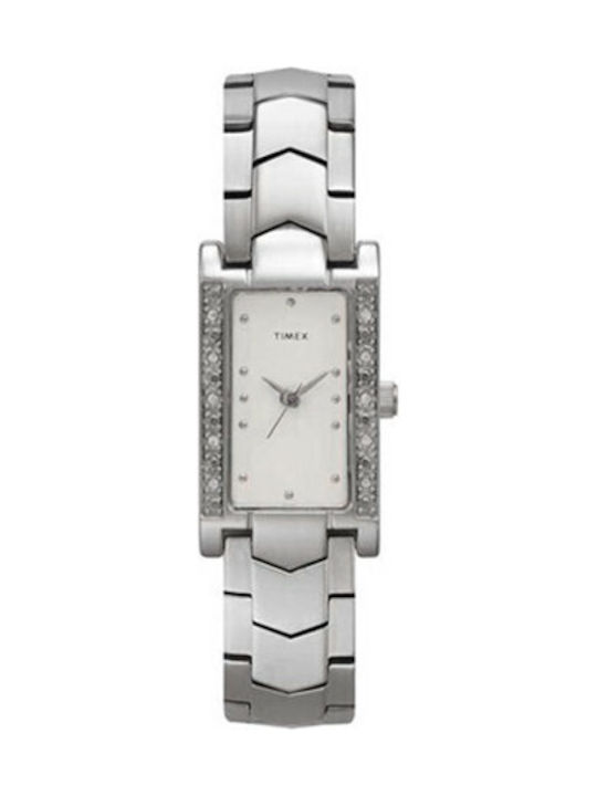 Timex Uhr mit Silber Metallarmband