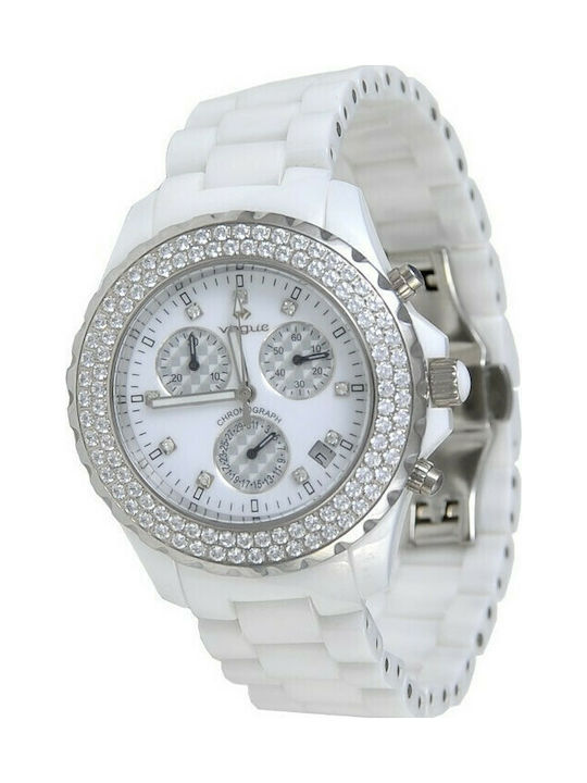 Vogue 2020857011.1 Uhr Chronograph mit Silber Metallarmband 857011.1