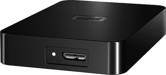 Western Digital USB 3.0 External 2.5" HDD 1TB Black