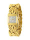 Roberto Cavalli Uhr mit Gold Metallarmband R7253124517