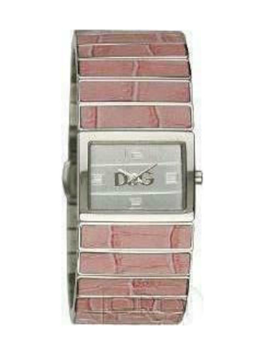 Dolce & Gabbana Uhr mit Rosa Metallarmband