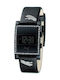 Puma PU910052002 Digital Watch with Black Leather Strap PU910052002