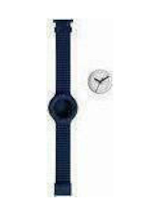 HipHop HPLO013 Watch with Blue Rubber Strap HPLO013