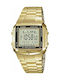 Casio Digital Uhr Batterie mit Gold