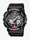 Casio G-Shock Analog/Digital Men's Watch 51mm Chronograph Battery with Black Rubber Strap