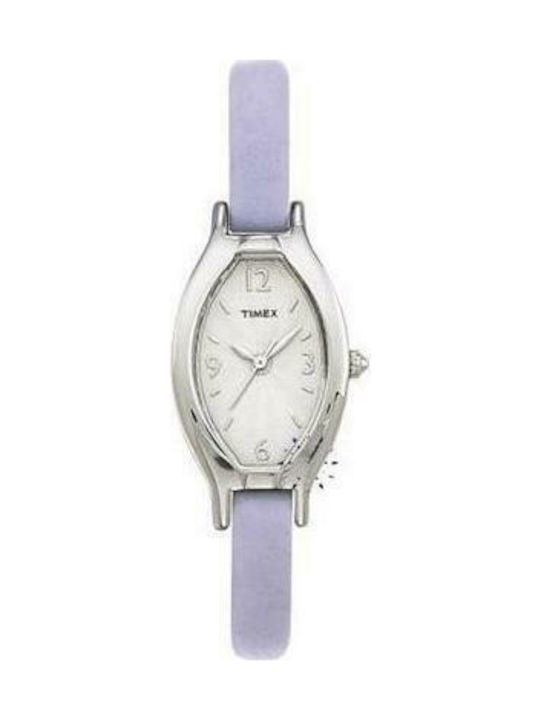 Timex Evening Purple Leather Strap