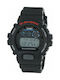 Casio Digital Ceas Cronograf Baterie cu Negru Curea de cauciuc