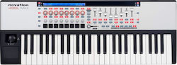 Novation Midi Keyboard SL MkII με 49 Πλήκτρα σε Ασημί Χρώμα