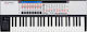 Novation Midi Keyboard SL MkII με 49 Πλήκτρα σε Ασημί Χρώμα