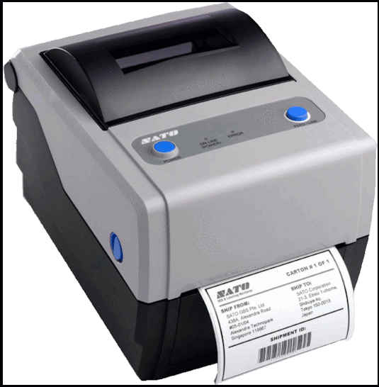 Sato CG408 Label Printer Thermal Transfer 203 dpi