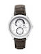 Festina F16573/2 Watch Battery with Brown Leather Strap F16573/2