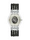 Swatch Swatch Γυναικείο Ρολόι Μπαταρίας με Μαύρο Καουτσούκ Λουράκι