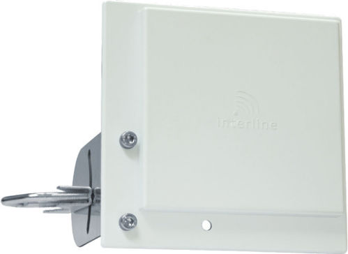 Interline INT-PAN-14/24-HV Extern Wi-Fi-Antenne WiFi Richtantenne 14dBi mit N-Verbinder-Anschluss