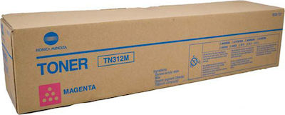 Konica Minolta TN-312M Toner Laser Εκτυπωτή Ματζέντα 12000 Σελίδων (8938707)