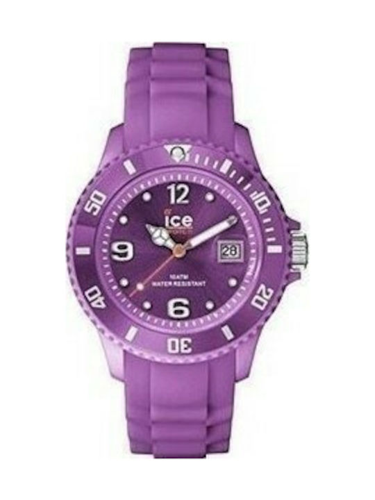 Ice SI.PE.U.S.09 Watch with Purple Rubber Strap