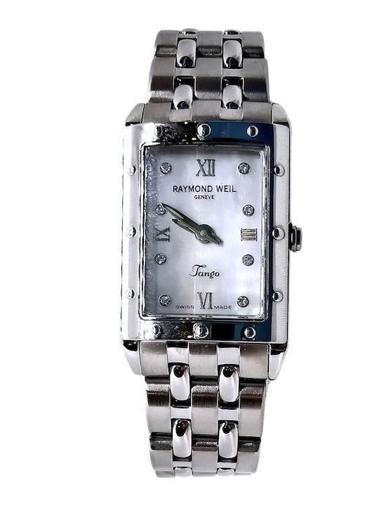 Raymond Weil 5971ST00995 Ceas de Damă cu Argintiu Brățară Metalică