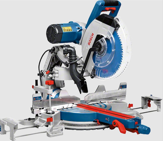 Bosch GCM 12 GDL Professional Фугопила Ток Плъзгащо се с Мощност 2000W, Диаметър на Диска за Рязане 305мм & Скорост на Рязане 3800обороти в минута