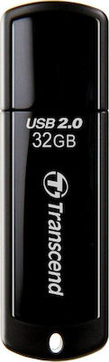 Transcend 32GB USB 2.0 Stick Negru