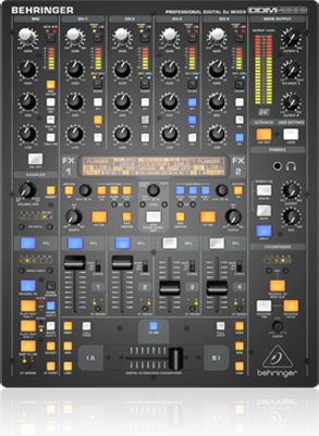 Behringer DDM4000 Digital Mischpult 4 Kanäle / 2 XLR-Eingänge