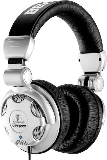 Behringer HPX2000 Wired Over Ear Headphones Silver