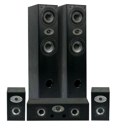 Eltax Experience 5-Pack Home Cinema Speaker Set 5 120W Black