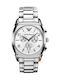 Emporio Armani Watch Chronograph Battery with Silver Metal Bracelet