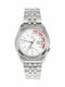 Seiko 5 Sports Men's Watch 37mm Automatic with Silver Metal Bracelet