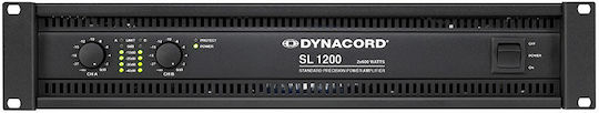 Dynacord SL-1200 PA Power Amplifier 2 Channels 600W/4Ω 380W/8Ω Black