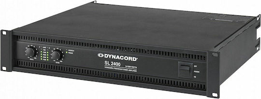 Dynacord SL 2400 PA Power Amplifier 2 Channels 1200W/4Ω Black