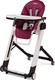 Peg Perego Siesta Foldable Highchair with Metal Frame & Leatherette Seat Fuchsia