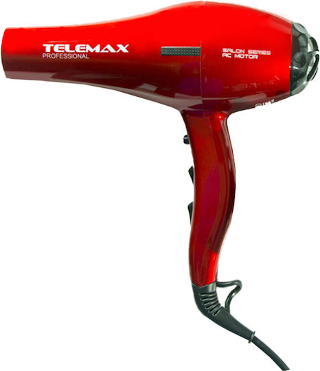 Telemax FK-8813 Επαγγελματικό Πιστολάκι Μαλλιών με Φυσούνα 2200W