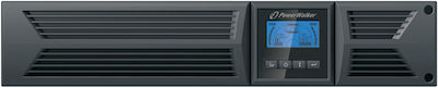 Powerwalker VI 3000 RT HID UPS Line-Interactive 3000VA 2700W με 9 IEC Πρίζες