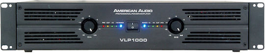 American Audio VLP-1000 PA Power Amplifier 2 Channels 500W/4Ω 330W/8Ω Black