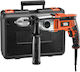 Black & Decker KR911K Κρουστικό Δράπανο 910W με Θήκη