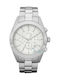 DKNY Watch Chronograph with Silver Metal Bracelet