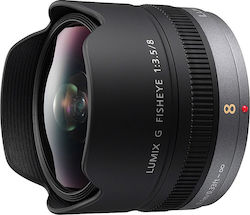 Panasonic Lumix G 8mm f3.5 Crop Frame για Micro Four Thirds (MFT) Μount Panasonic Lumix G 8mm f3.5 Crop Frame για Micro Four Thirds (MFT) Μount