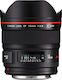 Canon Full Frame Φωτογραφικός Φακός 14mm f/2.8L II USM Wide Angle για Canon EF Mount Black