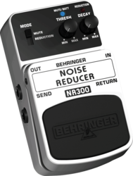 Behringer NR300 Pedals Effect Noise Gate Electroacoustic Instruments, Electric Guitar and Electric Bass