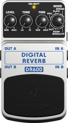 Behringer DR600 Pedals EffectReverb Electroacoustic Instruments, Electric Guitar and Electric Bass