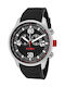 Redline RL-10104 Watch Chronograph with Black Rubber Strap