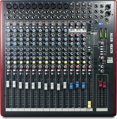 Allen & Heath ZED-16FX Αναλογική Κονσόλα 16 Καναλιών με Phantom Power & 10 Εισόδους XLR