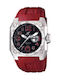 Regata 14001/4 Watch Battery with Red Rubber Strap