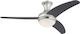 Westinghouse Celestia II 48” 72505 Deckenventilator 122cm mit Licht und Fernbedienung Schwarz