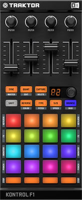 Native Instruments Midi Controller Traktor Kontrol F1 σε Μαύρο Χρώμα