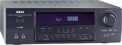 Akai Ενισχυτής με λειτουργία Karaoke AS110RA-320BT σε Μαύρο Χρώμα