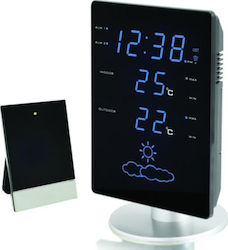 Technoline WS 6820 Wireless Digital Weather Station Wall Mounted / Tabletop Black