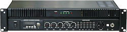Hentr MPA-060QUF Ολοκληρωμένος Μικροφωνικός Ενισχυτής 60W/100V και Συνδέσεις USB/FM