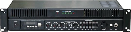 Hentr MPA-060QUF Integrated Microphone Amplifier 60W/100V USB/FM