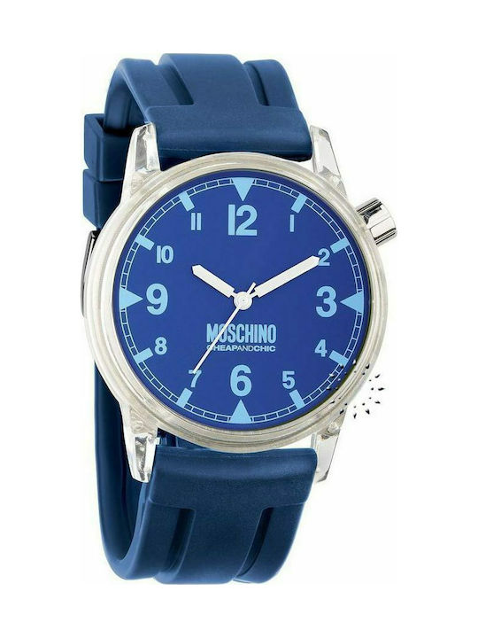 Moschino Uhr mit Kautschukarmband